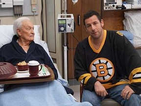 Bob Barker and Adam Sandler in a skit from "Night of Too Many Stars."