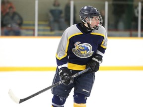 Nicholas Marion of the College Notre Dame Alouettes boys hockey team is the week's Cambrian College/Sudbury Star High School GameChanger Award winner.