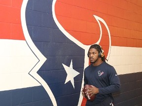Texans safety D.J. Swearinger reportedly stole his own truck after failing to pay the $20,000 bill after work was done on his vehicle. (Thomas B. Shea/Getty Images/AFP/Files)