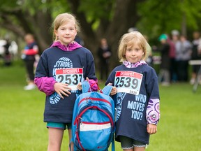 Sisters Natalie (left) and Allison Tucker will be two of the special guests at the Faces of Childhood Arthritis luncheon on March 13 at The Fairmont Winnipeg.