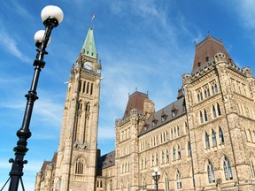 Canadian Parliament buildings on Parliament Hill.
(Fotolia)