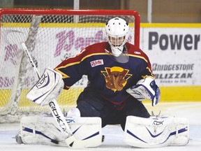 Andrew Hammond was a large reason the Vernon Vipers made it to the RBC Cup. Garrett James Photo