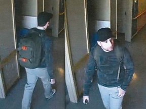 Police need help to collar a man who walked into a long-term care facility before stealing a senior's purse.