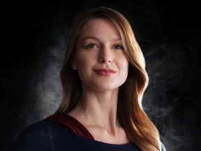 Melissa Benoist as Supergirl (Courtesy of CBS)