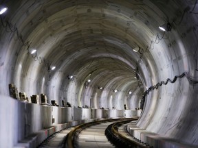 A tunnel for the future Spadina subway extension. (ERNEST DOROSZUK/Toronto Sun)
