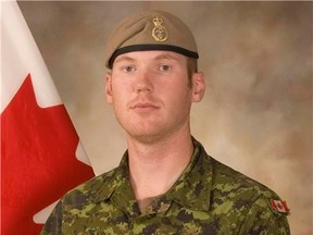 Sergeant Andrew Joseph Doiron, member of the Canadian Special Operations Regiment based at Garrison Petawawa, Ontario.