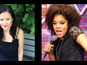 Local Laughs Comedy presents comedians Debra DiGiovanni, Amanda Killeen. Sarah Ashby and Ryan Long, and host Aisha Alfa, in Tillsonburg, Friday, March 13 at the Lions Auditorium. Tickets available online or at select locations in Tillsonburg. (CONTRIBUTED PHOTOS)