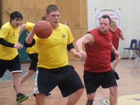 10th annual Tillsonburg Special Olympics basketball tournament. (CHRIS ABBOTT/TILLSONBURG NEWS)