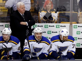 St. Louis Blues head coach Ken Hitchcock. (GREG M. COOPER/USA TODAY Sports)