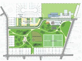 Drawings of the Rideau Heights regeneration project.