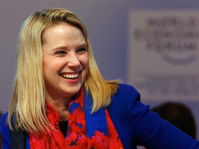 Yahoo CEO Marissa Mayer. REUTERS/RUBEN SPRICH