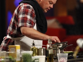 Kevin Gregory during the elimination challenge of MasterChef Canada. (Courtesy of CTV)