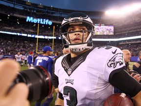 The Eagles have reportedly signed quarterback Mark Sanchez for the next two years. (Brad Penner/USA TODAY Sports/Files)