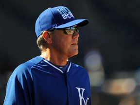 Royals manager Ned Yost. (Christopher Hanewinckel/USA TODAY Sports/Files)