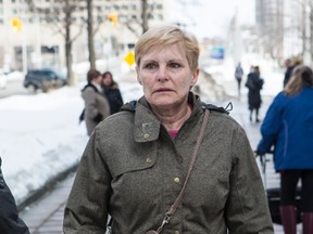 Nancy Lane is accused of first degree murder in the 2009 death of her husband Art Lane. March 9, 2015. 
Errol McGihon/Ottawa Sun