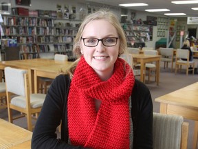 LCVI student Polly van Herpt will be heading to Canada's Arctic during March Break to join a forum in which southern and northern students will collaborate to try to solve some of the north's most pressing problems. (Michael Lea/The Whig-Standard)