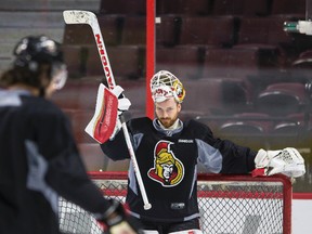 Ottawa Senators goaltender Andrew Hammond. (Errol McGihon/Ottawa Sun/Postmedia Network)