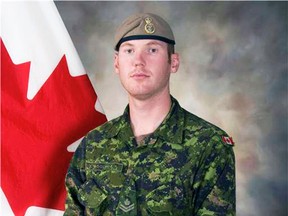 Sgt. Andrew Joseph Doiron, member of the Canadian Special Operations Regiment based at Garrison Petawawa, died in action Saturday, March 7 in Iraq. (Handout)