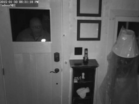 The suspect of a break and enter and mischief on North Brother Island. A cottage property's shed was broken into and two outdoor surveillance cameras were destroyed between October 2014 and February 2015. (Supplied Photo)