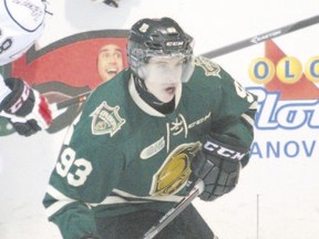 Scouts want to know more than London Knights? centre Mitchell Marner?s scoring stats. They want to know his character. (James Masters, QMI Agency)
