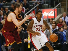 Raptors guard Lou Williams will be a free agent after this season. (Toronto Sun files)