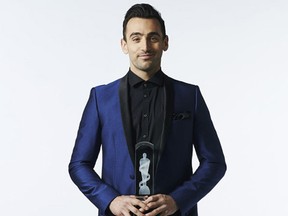 Hedley frontman Jacob Hoggard hosts this year's Juno Awards.