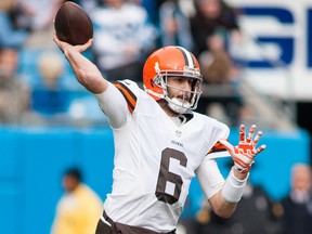 Quarterback Brian Hoyer, formerly of the Cleveland Browns, has agreed to a two-year deal with the Houston Texans. (Jeremy Brevard/USA TODAY Sports)