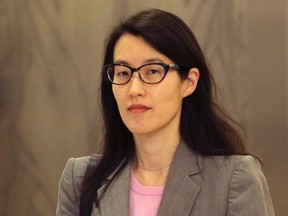 Ellen Pao walks to a courtroom in San Francisco Superior Court in San Francisco, March 2, 2015.  REUTERS/Robert Galbraith