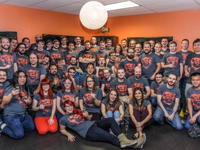 Employees of London video game company Big Viking Games (photo submitted).