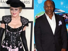 Madonna and Mike Tyson (WENN.COM)