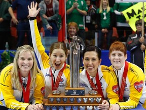 Jennifer Jones, Kaitlyn Lawes, Jill Officer and Dawn McEwen will represent Canada at the world women's curling championship in Sapporo, Japan, starting on Saturday