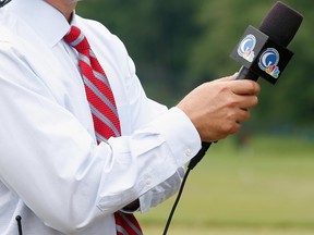 The Golf Channel could be forced to pay back $5.9 million it received from convicted swindler Allen Stanford's Ponzi scheme. (Scott Halleran/Getty Images/AFP/Files)