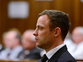 Oscar Pistorius failed in his bid to stop South African prosecutors from appealing the culpable homicide verdict handed down against him in favour of a murder conviction. (Reuters/Herman Verwey/Pool)