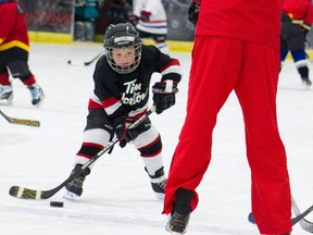 Minor hockey initiation