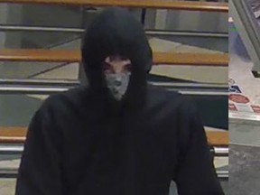 Police hope the public can help them identify the suspect in a Bank St. bank robbery that occurred Wednesday. (Ottawa Police/Supplied Photo)
