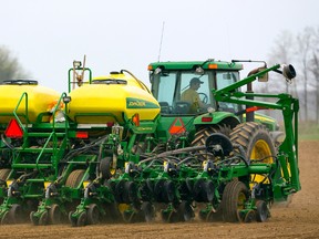 With winter finally coming to an end, farmers are gearing up to start seeding – and the sooner the better as early seeding usually leads to higher yielding crops. (MIKE HENSEN/The London Free Press/QMI Agency)