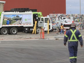 Emterra Environmental recycling truck