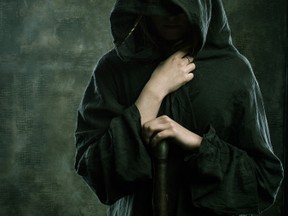 Hooded cloak