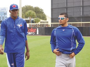 Pitchers Miguel Castro (left) and Roberto Osuna will get a big test when the fat gets trimmed off some rosters. (EDDIE MICHELS PHOTO)