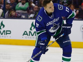 Radim Vrbata of the Vancouver Canucks  (RUSSELL LaBOUNTY/USA TODAY Sports files)