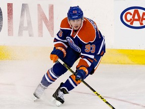 Ryan Nugent-Hopkins of the Edmonton Oilers. (DAVID BLOOM/QMI Agency)