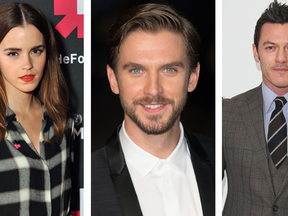 Emma Watson, Dan Stevens and Luke Evans. (WENN.com)