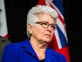 Barbara Hall at an announcement regarding Toronto District School Board at Queen's Park in Toronto Monday March 16, 2015. (Ernest Doroszuk/Toronto Sun)