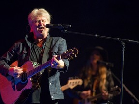 Tom Cochrane rocks the RBC Theatre at Budweiser Gardens Monday night. (CRAIG GLOVER, The London Free Press)