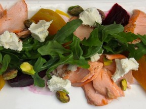 Salmon & Glazed Beet Salad