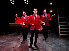 Popular Broadway musical Jersey Boys will play Winnipeg's Centennial Concert Hall from May 26-31, 2015. (JEREMY DANIEL PHOTO)