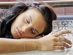 Being the sober one is tough, especially in college. 

(Fotolia)