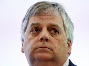 Parliamentary Budget Officer Jean-Denis Frechette takes part in a news conference in Ottawa in this February 17, 2015 file photo. (REUTERS/Chris Wattie)