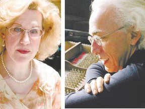 Pianists Sara Davis Buechner and Andre Laplante