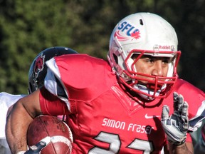 Simon Fraser receiver Lemar Durant. (Submitted)